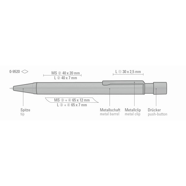 PIANO Retractable Pen