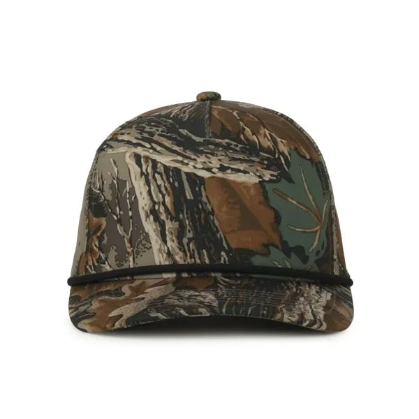 Camo Performance 5-Panel w/Cord