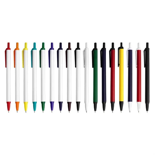 Amber Stick Click Pen