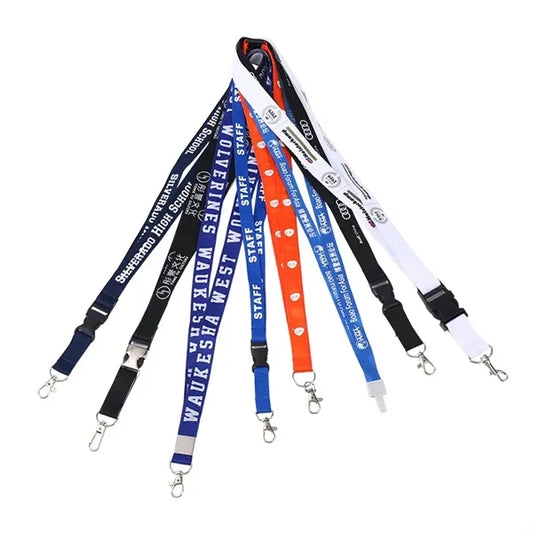 Buckle Release Polyester Lanyard