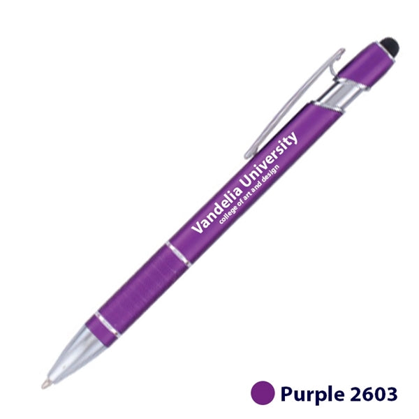 Vector Stylus Metal Pen (Full Color Imprint)