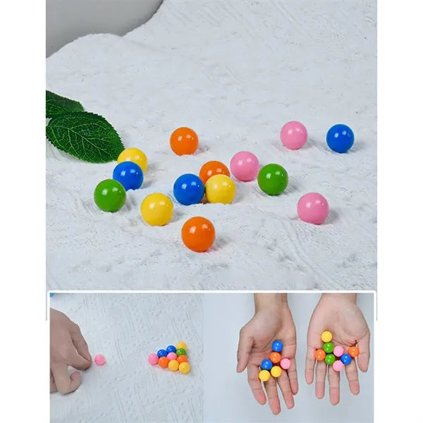 Silicone Stress Relief Glove Toy with Colorful Beads