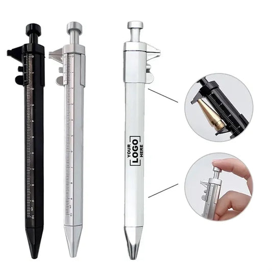 Multi-functional Ballpoint Pen With Vernier-Caliper