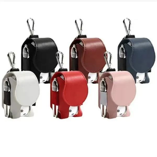Portable Golf Pu Leather Waist Bag, Sports Accessory