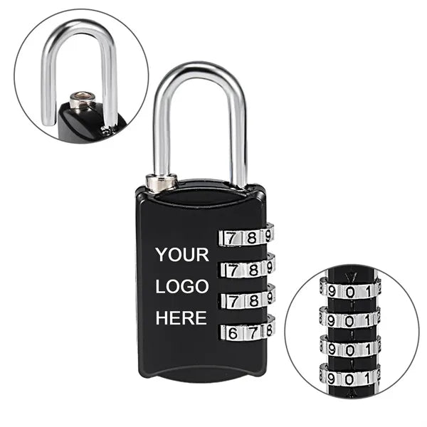 4-Digit Combination Padlock - Secure & Durable