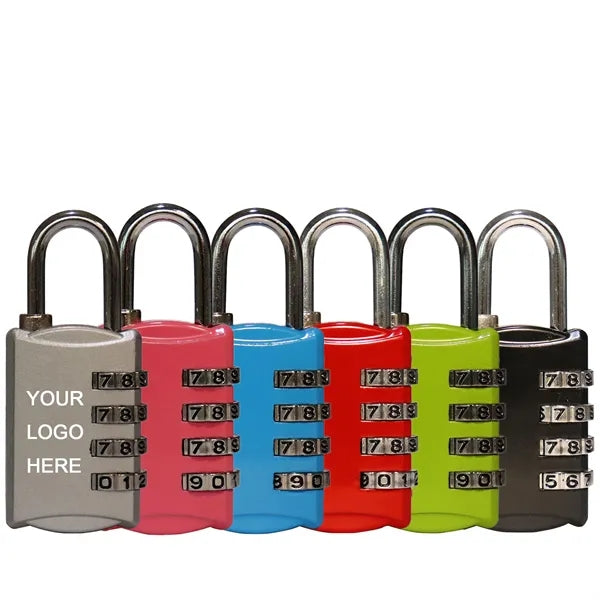 4-Digit Combination Padlock - Secure & Durable
