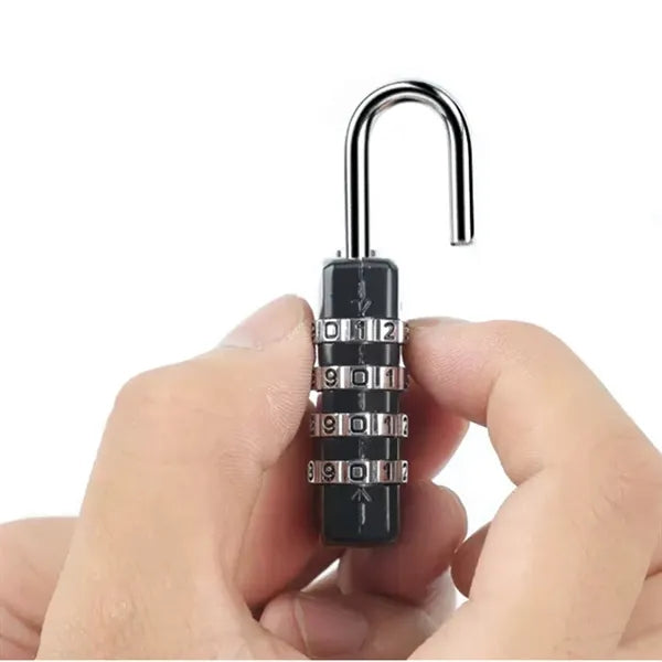 4-Digit Combination Padlock - Secure & Durable