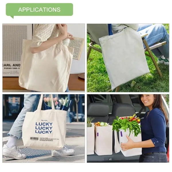 Cotton Sheeting Natural Economy Tote