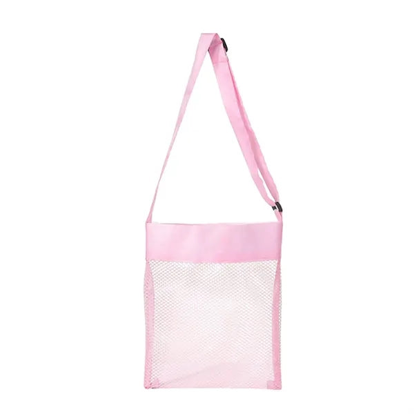 Kids Shell Toy Collection Beach Mesh Bag