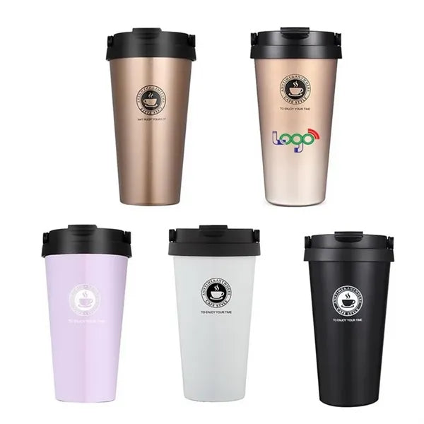 Accent Stainless Travel Mug