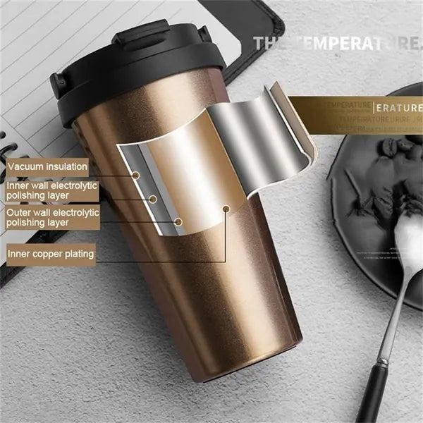 Accent Stainless Travel Mug