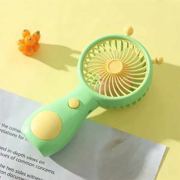 Handheld Fan 5x2.5" Portable USB Rechargeable Mini