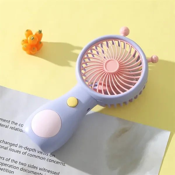 Handheld Fan 5x2.5" Portable USB Rechargeable Mini