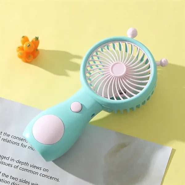 Handheld Fan 5x2.5" Portable USB Rechargeable Mini