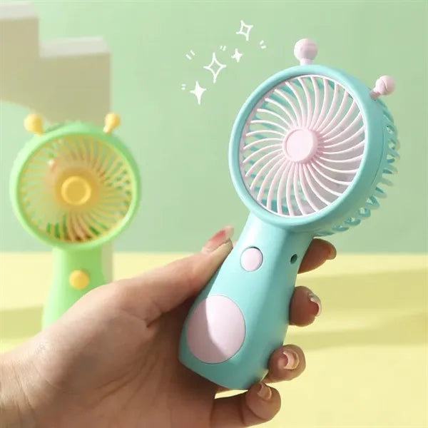 Handheld Fan 5x2.5" Portable USB Rechargeable Mini