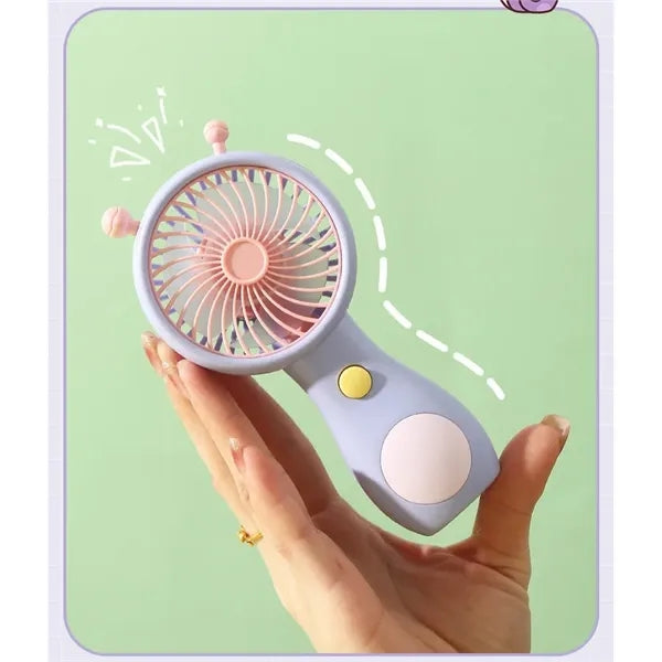 Handheld Fan 5x2.5" Portable USB Rechargeable Mini
