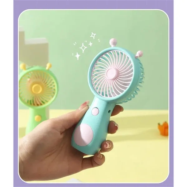 Handheld Fan 5x2.5" Portable USB Rechargeable Mini
