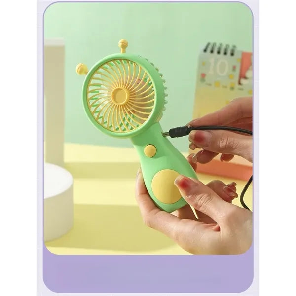 Handheld Fan 5x2.5" Portable USB Rechargeable Mini