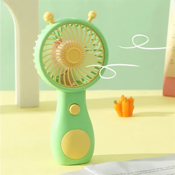Handheld Fan 5x2.5" Portable USB Rechargeable Mini