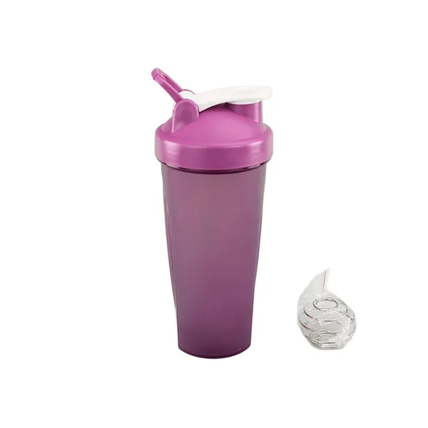 Shaker Bottle with Hidden Loop & Dual Mixer System