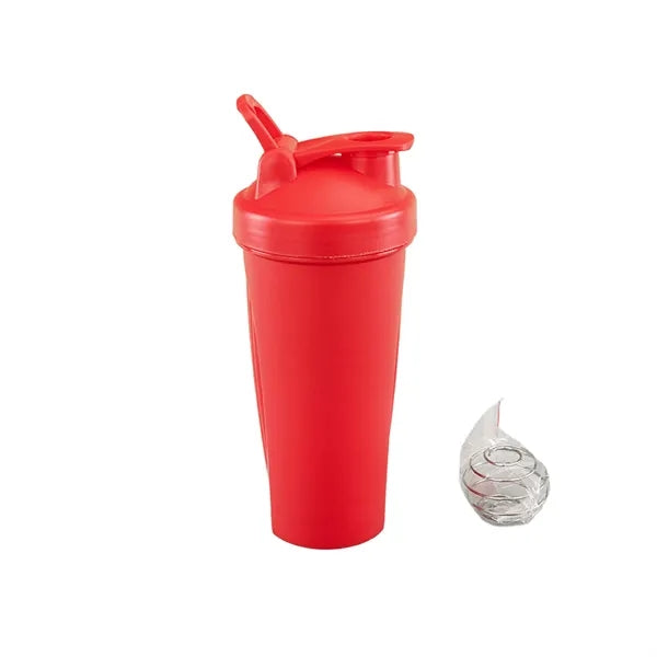 Shaker Bottle with Hidden Loop & Dual Mixer System