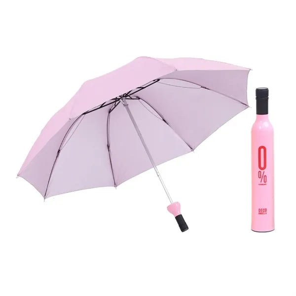 Creative Wine Bottle Shaped Umbrella