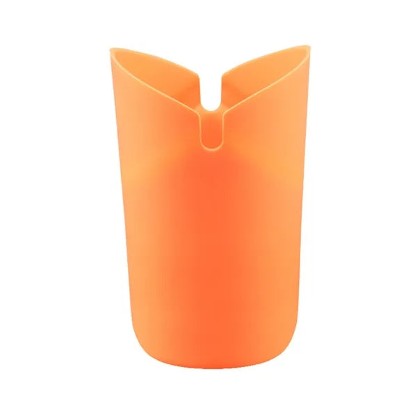 Collapsible Popcorn Container Silicone Snack Bucket