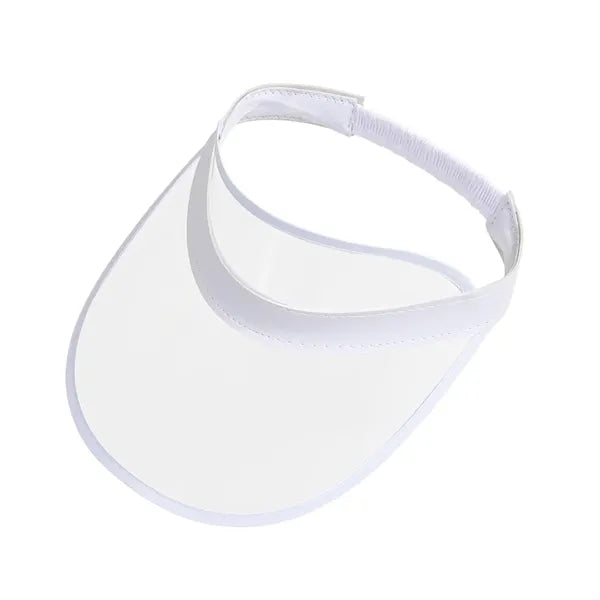 Lightweight UV-Protective PVC Sun Visor Hat