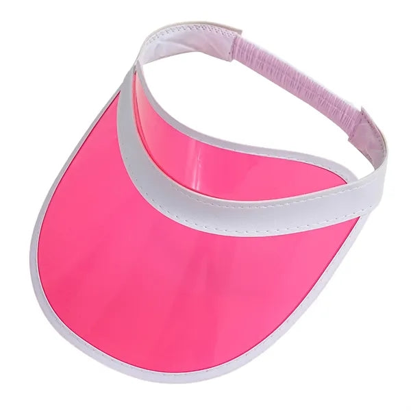 Lightweight UV-Protective PVC Sun Visor Hat