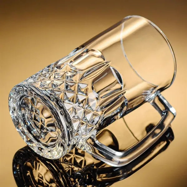 17 oz Glass Beer Mug With Handle