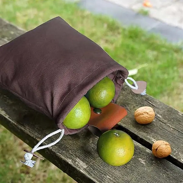 Compact Utility Canvas Pouch