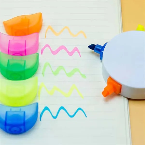 Multicolor Flower Tip Highlighter