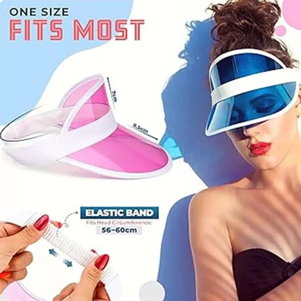 Transparent Brim Outdoor Protection Hat