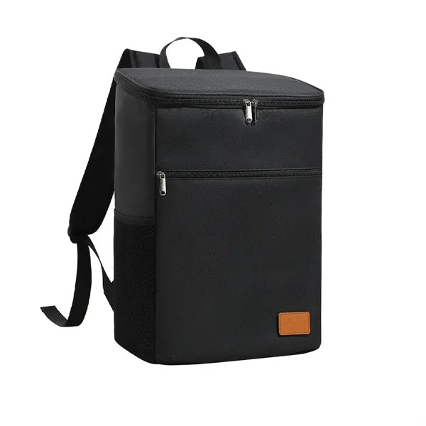 18-Can Backpack Cooler with PEVA Lining and Multiple Pockets
