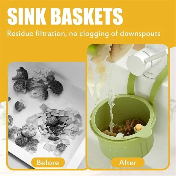 One Touch Sink Basket