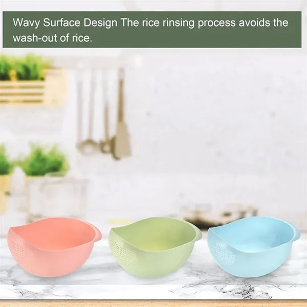Multifunctional Rice Washing Basin