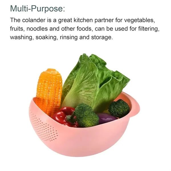 Multifunctional Rice Washing Basin