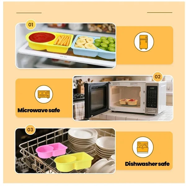 Double Layer Seasoning Container Box