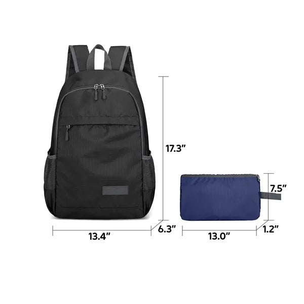 Logo Foldable Outdoor Travel Backpack