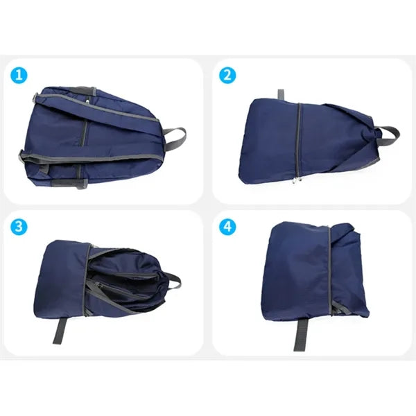 Logo Foldable Outdoor Travel Backpack