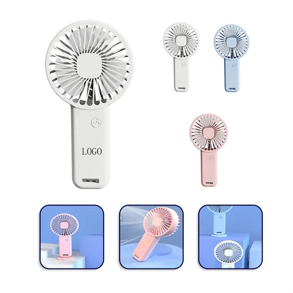 Compact USB Rechargeable Travel Fan