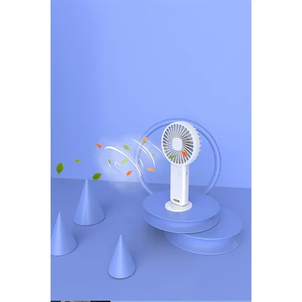 Compact USB Rechargeable Travel Fan