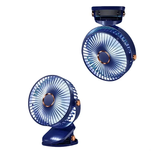 Rechargeable Clip Fan for Desk Use