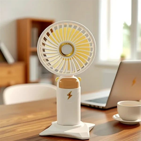 USB Neck Fan with Battery Display