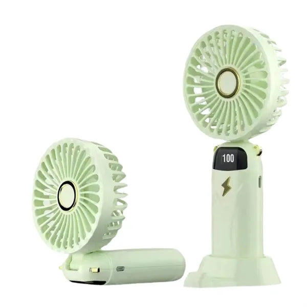 USB Neck Fan with Battery Display