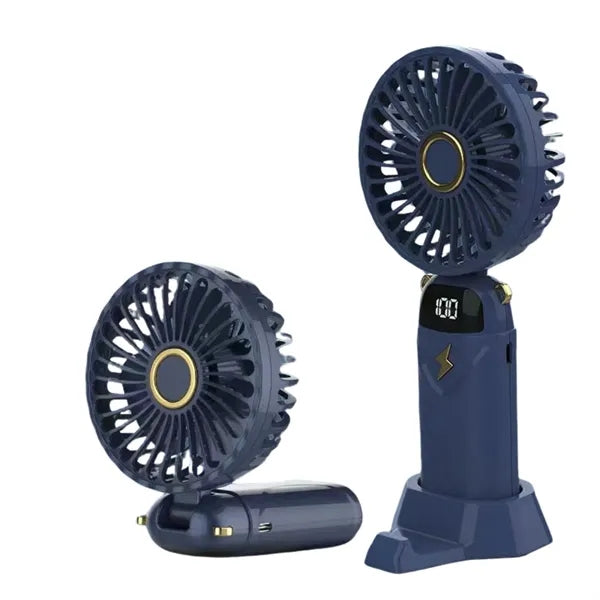 USB Neck Fan with Battery Display