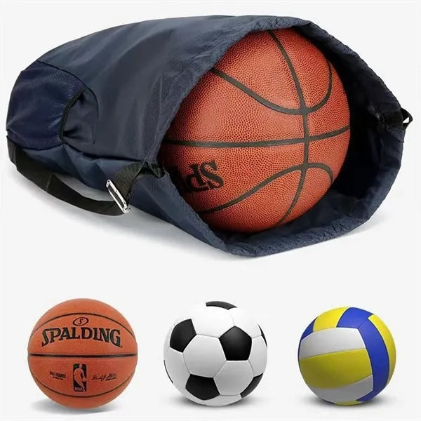 Drawstring Gym Bag with Wet Storage