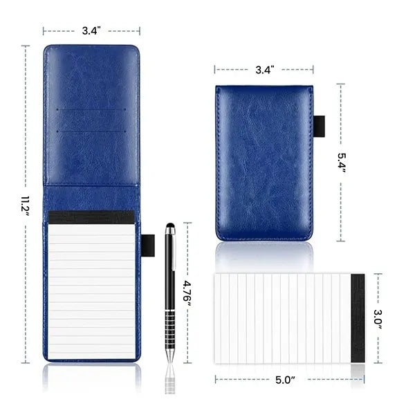 Mini Leather Journal and Pen Set