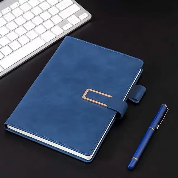 Mini Leather Notebook Pen Set