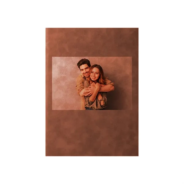 Photo Logo Leather Notebook